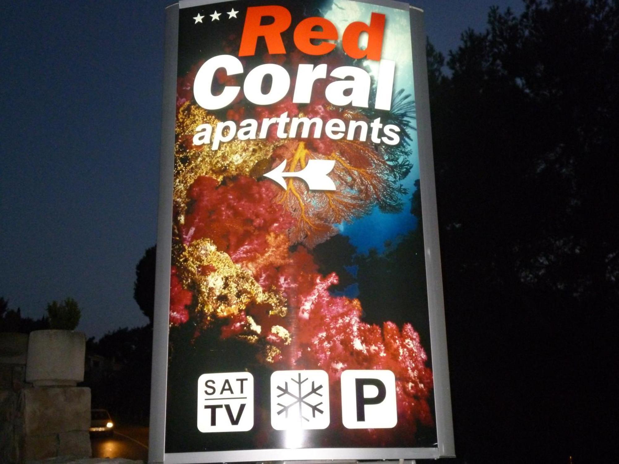 Apartments Red Coral Cavtat Exteriör bild